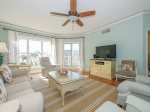 Living Room with Ocean Views at 5404 Hampton Place